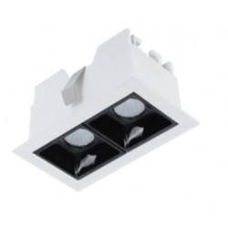 Foco empotrar LED fijo Cuadrado 75x43mm MINI 4W Blanco, desde 16,80€/ud